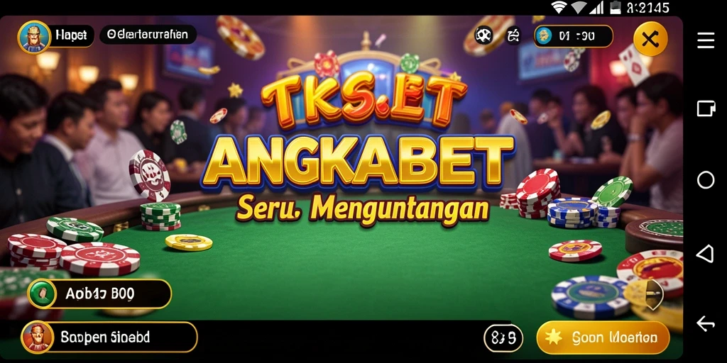 Tangkapan layar ANGKABET menampilkan permainan kasino yang menarik dan mendebarkan.