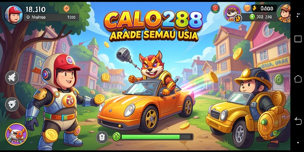 Screenshot gameplay <strong>CALO288</strong> menampilkan aksi seru dalam permainan Arcade.