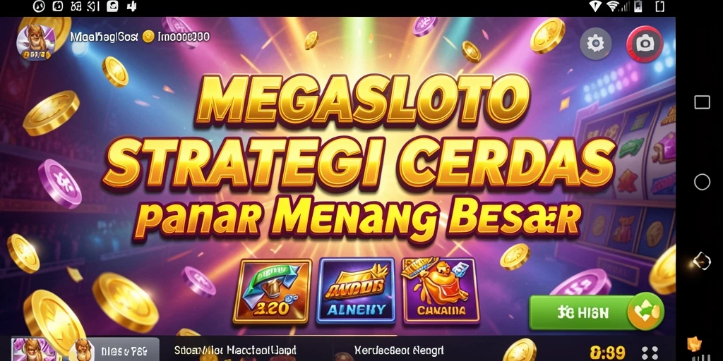 Tampilan gameplay strategis yang menantang dari MEGASLOTO.