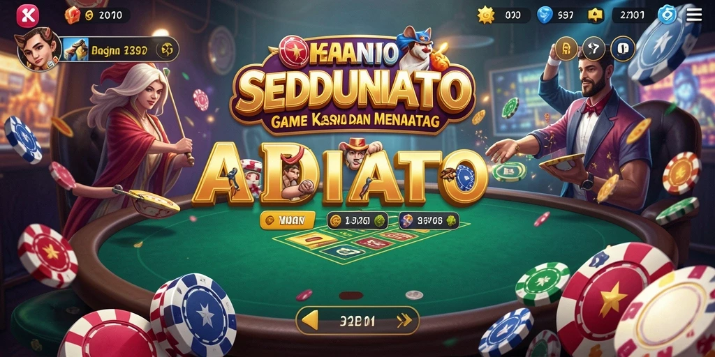 Screenshot gameplay SEDUNIATOTO menampilkan keseruan permainan Kasino.